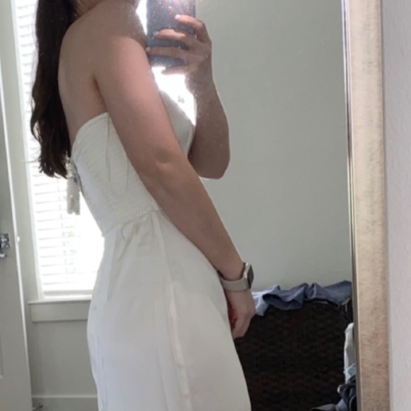 White/cream strapless Abercrombie dress, tags still on, size S - Picture 4 of 5